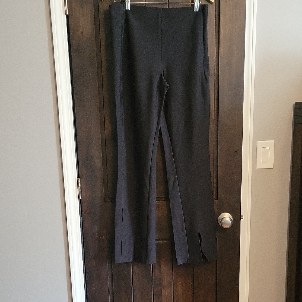 Athleta Easy Move Split Hem Pants Black